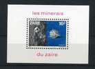 Zaire 1983    BF.54**   DIAMANT        Cote 10 €         MINERAL - Unused Stamps