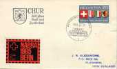 Carta CHUR. Automobil Club Breau, Suiza 1965. Vignette - Cartas & Documentos