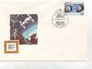 M411a FDC RUSSIE URSS Espace Rocket Cosmos 1974 RARE Postmark Cancel!! - Russie & URSS