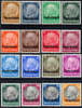 France German Occupation Alsace N43-58 Mint Never Hinged Set Of 1940 - Autres & Non Classés