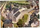 LABUISSIERE- VUE AERIENNE- L´EGLISE- LE VILLAGE - Merbes-le-Chateau