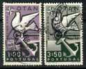 Portugal 1960, Mi. # 878-79 (o), NATO, Peace-dove - Usati