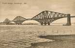 Britain United Kingdom Forth Bridge, Edinburgh Postcard [P66] - Midlothian/ Edinburgh