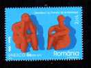 ROMANIA 2005,SCLUPTURE,UNESCO,MNH ,1 STAMP - UNESCO