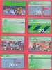 8 Used Cards SEE SCAN - Colecciones