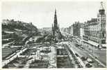 Britain United Kingdom - Princes Street Looking West Edinburgh Postcard [P75] - Midlothian/ Edinburgh