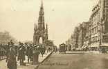 Britain United Kingdom - Princes St. Looking W. Edinburgh Postcard [P87] - Midlothian/ Edinburgh