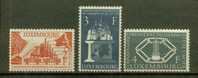 LUXEMBOURG N° 511 à 513 ** - Unused Stamps