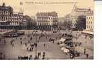 Nels Bruxelles : Place Rogier Et Entrée De La Rue Neuve Et Du Boulevard Adolphe Max,très Animée - Lanen, Boulevards