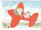 BABAR  EN AVION   -  Extrait De  Histoire De BABAR  -  1989  - Laurent De Brunhoff - TV-Reeks