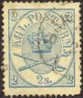 Denmark #11 XF Used 2s Blue From 1865 - Oblitérés