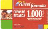 ACR-051  TARJETA DE AIRTEL DE 1000 PTAS DEL 31/12/2002 - Airtel