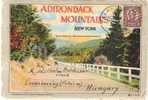 USA 1933: ADIRONDACK MOUNTAINS, NY: Booklet With 16 Color Views, Posted 1933 To Hungary - Adirondack