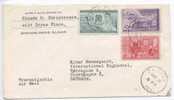 USA Cover Sent Air Mail To Denmark With A Christmas Seal  1951 On The Backside Of The Cover - Sobres De Eventos