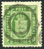 Denmark O9 Used 32o Green Official From 1875 - Oficiales