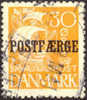 Denmark Q13 XF Used 30o Ocher Parcel Post From 1927 - Postpaketten