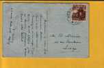 767 Op Kaart Met Sterstempel (Relais) * HERDERSEM * - 1948 Exportation