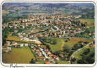 Carte Postale 81. Puylaurens  Vue D´avion Trés Beau Plan - Puylaurens