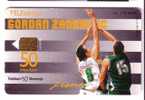 BASKETBALL  G. Zadravec ( Slovenia Super Rare - 3.000 Ex )  Basket Ball Baloncesto Pallacanestro * DAMAGED - See Scan - Slovenia