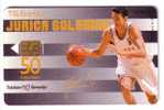 BASKETBALL   J. Golemac  ( Slovenia Super Rare - 3.000 Ex )  Basket Ball Baloncesto Pallacanestro * DAMAGED - See Scan - Eslovenia