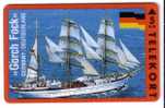 SAILING SHIP ( Denmark Rare Card - 3.500 Ex ) Bateau à Voile Navire à Voile Segelschiff Voilier Barco De Vela Coin Coins - Dänemark