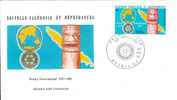 FDC 509  NOUVELLE CALEDONIE  PA 201  ROTARY INTERNATIONAL - FDC