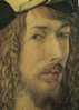 Selbstbildnis Dürer 1971 Bund PSo 3/01 ** 1€ BRD Postkarte Gemälde Im Museo Prado Madrid Art Card Of Germany - Bildpostkarten - Ungebraucht