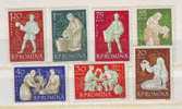 Romania 1960 ** MINT With VITICULTURE Vines,Grape 7 STAMP FULL SET. - Wijn & Sterke Drank