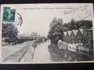 HAUBOURDIN - Le Pont Fixe Et Teinturerie Mazengarbe - Voyagée Le 1er Mars 1909 - Haubourdin