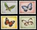 (02) NL New Guinea  Butterflies / Papillons / Schmetterlinge / Vlinders / Insects  ** / Mnh  Michel 63-66 - Netherlands New Guinea