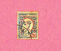 Timbre Oblitéré Used Stamp Selo Carimbado Marianne De Cocteau 0,20F FRANCE - 1961 Marianne De Cocteau