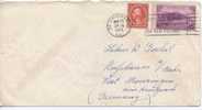 USA Cover Sent To Germany 1938 - 1c. 1918-1940 Brieven