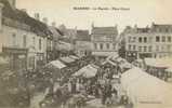 CPA MAMERS (Sarthe) - Le Marché Place Carnot - Mamers