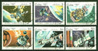 CUBA : 12-04-1984: (OBLIT) Set 6v + Bloc : Yv : 2538-43 + BF 80    Mich : 2844-49 + BL 81 - Amérique Du Sud