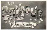 Carte Postale Ancienne Fantaisie Saint Jean De Maurienne - Un Bonjour De... - Saint Jean De Maurienne