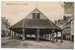 Carte Postale Ancienne Rethel - La Halle - Marché - Rethel