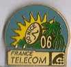 France Telecom Do Nice 06 Le Palmier Et Le Soleil - Telecom De Francia