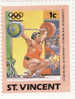 1984 St. Vincent - Olimpiadi Di Los Angeles - Weightlifting