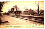 N 701 / CPA  FISMES  (51)    LA GARE DEMOLIE PAR LES OBUS ALLEMANDS - Fismes