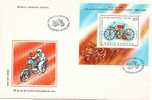 M562 FDC Sport 100 Years From The First Moto Motocycle Cover With Postmark Cancel 1985 !! - Motorräder