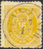 Iceland #7 Used 16s Numeral From 1873 - Gebraucht