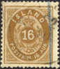 Iceland #12 Used 16a Numeral From 1876 - Gebruikt