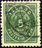 Iceland #16 XF Used 5a Numeral From 1882 - Oblitérés