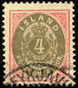 Iceland #23 Used 4a Numeral From 1899 - Usati