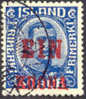 Iceland #150 Used 1k Surcharge On 40a From 1926 - Used Stamps