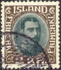 Iceland #186 XF Used 2k Christian X From 1931 - Oblitérés