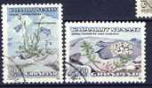 #Greenland 1990. Flowers. Michel 205-06. Cancelled(o) - Gebruikt