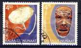 #Greenland 2002. Cuture. Michel 379-80. Cancelled(o) - Used Stamps