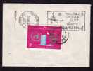 ONU 1985 Stamps On Cover Temporar Obliteration. - Covers & Documents