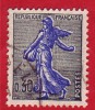 Semeuse 1234 A. Belle Variété : Décalage Bien Marqué S/ Toute La Hauteur - Used Stamps